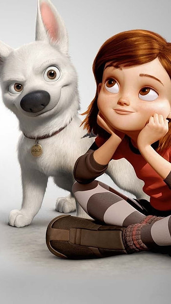 Cartoon Dog, Bolt, Anime HD phone wallpaper