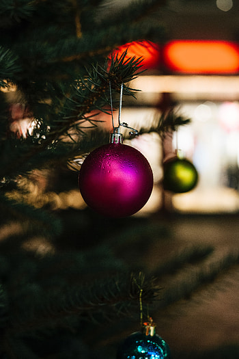 Holidays, New Year, Christmas, Ball, Decoration HD phone wallpaper