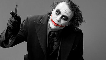 Heath Ledger, Batman universe, Joker brilliance, Poster design HD wallpaper