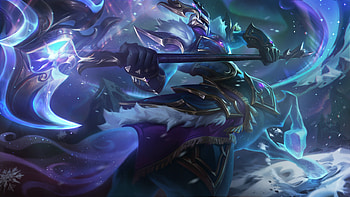 Winterblessed Hecarim, Hecarim (League Of Legends), video game, League Of Legends HD wallpaper