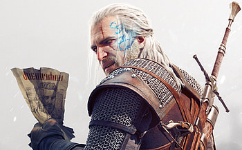 Geralt of rivia, The Witcher 3: Wild Hunt, warrior, artwork HD wallpaper