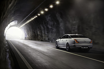 Jaguar, Cars, Traffic, Movement, Speed, Jaguar Xj HD wallpaper