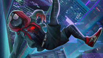 SpiderMan Into The Spider Verse New Art 2019, spiderman-into-the-spider-verse, spiderman, superheroes, artwork, artist, digital-art, deviantart HD wallpaper