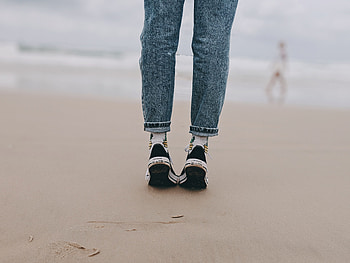 Beach, Sand, Miscellanea, Miscellaneous, Legs, Human, Person HD wallpaper