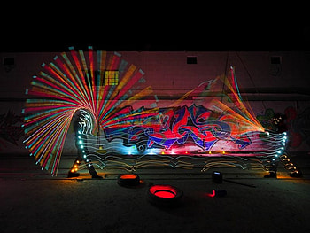 Lights Art, cool, art, , lights HD wallpaper