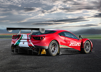 Ferrari 488 GT3 Evo Red , ferrari-488, ferrari, cars HD wallpaper