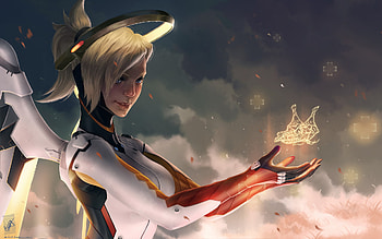 Mercy Overwatch Game Artworks, mercy-overwatch, overwatch, games, xbox-games, ps-games, pc-games, artwork, artist, digital-art, artstation HD wallpaper