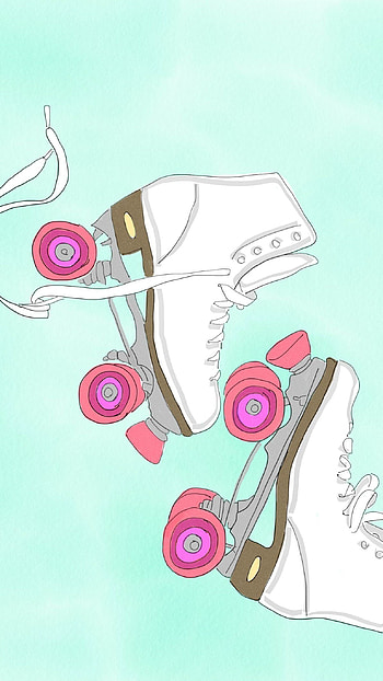 Rollerskating, Skating fun, Popular backgrounds, Roller skates HD phone wallpaper