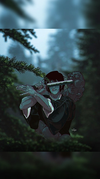 Toji Fushiguro, animeedits, sky, flash graphy, megumi, jujutsu kaisen, jjk, anime, itadori HD phone wallpaper
