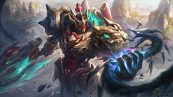 Darius Mecha Kingdom Skin LoL Splash Art, Video Game, League Of Legends, Darius (League Of Legends) HD wallpaper