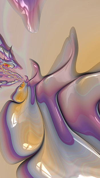 Trippy Psychedelic Fractal, Abstract, fractal HD phone wallpaper