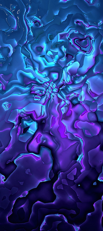 Abstract, aqua, magenta, art HD phone wallpaper