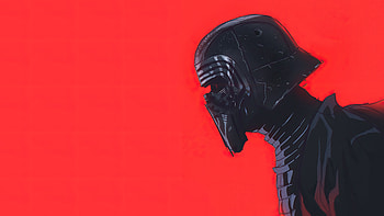 Kylo Ren Minimal Art , kylo-ren, star-wars, minimalism, minimalist, artist, artwork, digital-art HD wallpaper