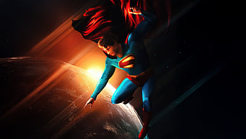 Superman Soaring Through Skies, superman, superman-legacy, superheroes, dc-comics, movies, art, artwork, digital-art, david-corenswet HD wallpaper