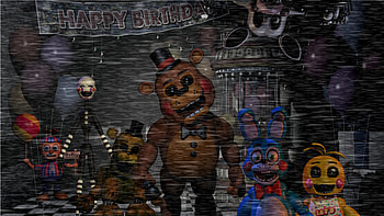FNAF 2-4 ! HD wallpaper