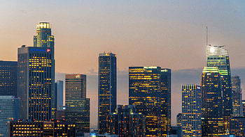 Cities, Architecture, Twilight, City, Building, Lights, Dusk HD wallpaper