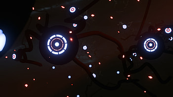 Virus T, virus, space, 3D, focus, invasion HD wallpaper