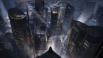 Gotham City HD wallpaper