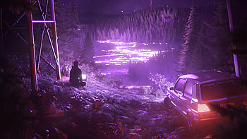 Airwaves, alone, artist, artwork, digital-art, synthwave, neon HD wallpaper