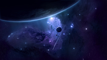 space, planets, satellites, stars, deep HD wallpaper