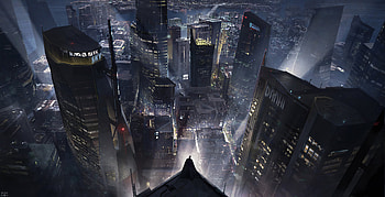 Batman Gotham City New, batman, superheroes, digital-art, artwork, artstation HD wallpaper