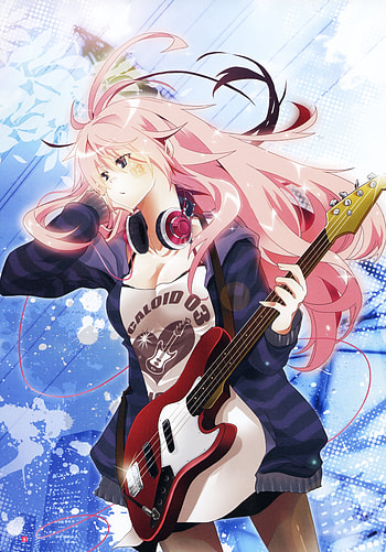 Luka Megurine, Ethereal charm, Beautiful artwork, Anime gallery HD phone wallpaper