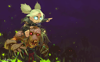 Army Of The Dead Death Knight Ghoul Gnome Ian Mconville World Warcraft Wrath Lich King HD wallpaper