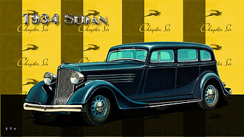 1934 Chrysler Sedan, Chrysler , 1934 Chrysler, 1934 Chrysler Sedan HD wallpaper