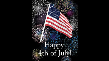 HAPPY FOURTH OF JULY, USA, FIREWORKS, FLAG, STARS AND STRIPES HD wallpaper