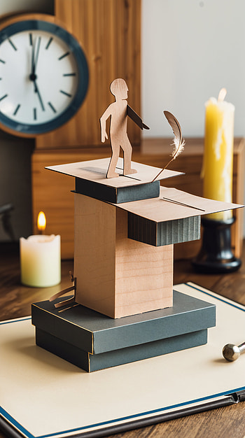 Physics in Motion: A Dynamic , paper art, sculpture HD phone wallpaper