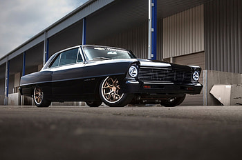 Chevrolet Performance Built The Chevy II That Never Was for SEMA 2015, Bowtie, Black, Classic, GM HD wallpaper