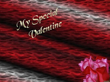 My Special Valentine, valentine, waves, love, pink roses, water HD wallpaper