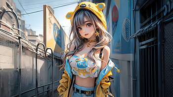 Anime Teen Girl , anime-girl, anime, artist, artwork, digital-art HD wallpaper