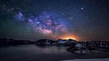 Arch Person Night Stars Galaxy Milky Way Rocks Stones . HD wallpaper