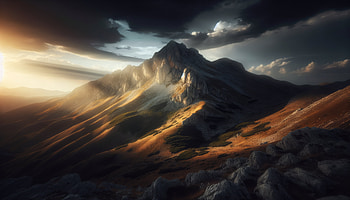 Summit Serenity: A Stunning Ultra, summit, mountain, landscape, nature, sunrise HD wallpaper