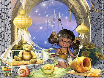 bee tales, fairy, honey, bee, tales HD wallpaper