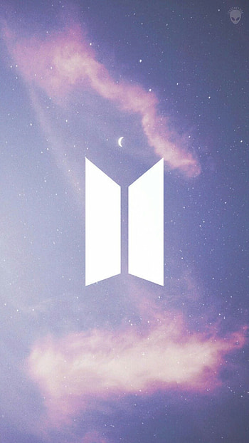 Bts Logo, Coloring Sky, bts, logo HD phone wallpaper