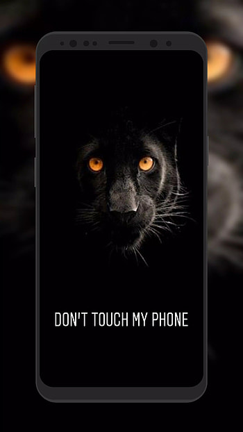 Dont Touch My Live, Black Panther HD phone wallpaper
