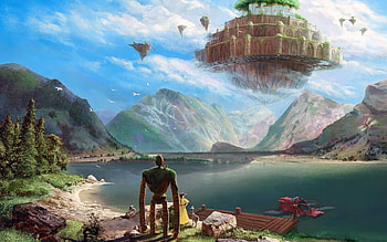 Laputa: Castle in the Sky, Studio Ghibli HD wallpaper