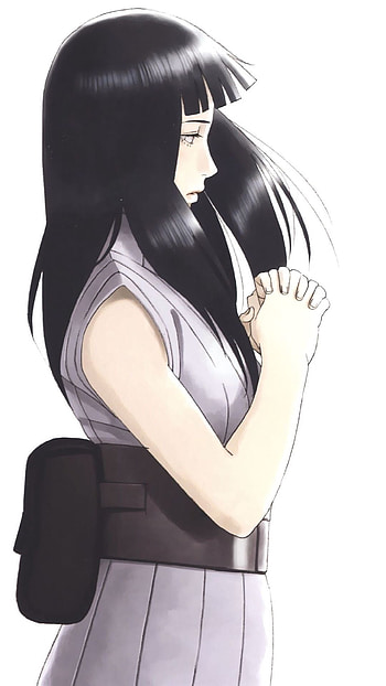 Hinata art, Fan-made artwork, Naruto anime theme, Artistic portrayal HD phone wallpaper