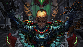Awesome Metroid for the 21st anniversary of Super Metroid HD wallpaper