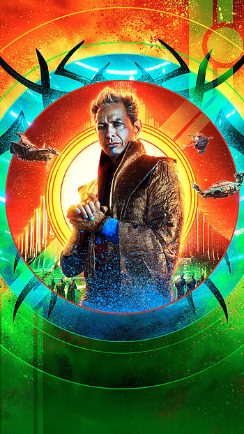 Jeff Goldblum, Actor, Thor: Ragnarok HD phone wallpaper