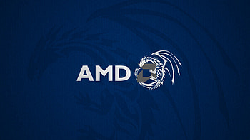 AMD Blue Dragon, amd, logo, brand, computer HD wallpaper