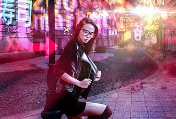 Cyberpunk 2077 Dream Girl, cyberpunk-2077, games, ps-games, xbox-games, pc-games, fantasy-girls HD wallpaper