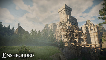 Enshrouded Castle Video Game, video game, Enshrouded HD wallpaper