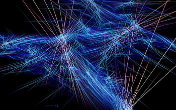 Abstract, Web, Shine, Light, Lines, Neon, Clot HD wallpaper