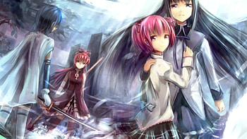Kyoko Sakura, Puella Magi Madoka Magica, , Anime HD wallpaper