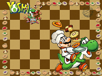 Yoshi's Cookie, video games, yoshi, mario, cookies HD wallpaper