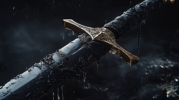 The Cursed Blade — Fantasy Sword, fantasy, sword HD wallpaper