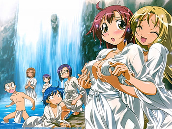 Taking A Dive, girls, anime HD wallpaper